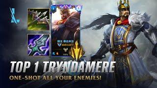 Wild Rift TRYNDAMERE - TOP 1 King Tryndamere S14 Ranked Gameplay + Build