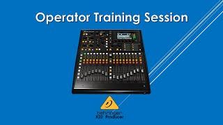 X32 Producer Training