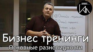 Бизнес тренинги и семинары. Их виды и описание