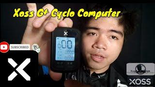 XOSS G+ Cyclo Computer | Budget Friendly Speedometer | Kuya JD Vlogs