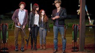 Gold Guns Girls - Zombieland  (Emma Stone, Woody Harrelson, Jesse Eisenberg, Bill Murray)