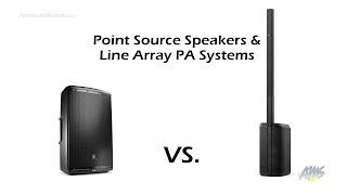 Point Source Speakers vs. Portable Line Array PA Systems Comparison - AmericanMusical.com