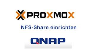 Proxmox NFS Share einrichten