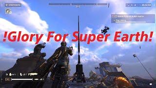 HELLDIVERS 2: Glory Salute For Super Earth