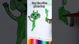 Gog the Green alien Dog rope connect puzzle #meme #gogthealiendog #puzzle #art #viral