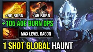 NEW OP MID SPECTRE +105 Flame Cloak Radiance Burn DPS with Max Level Dagon 1 Shot Dota 2