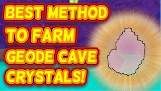 BEST METHOD To Farm GEODE CAVE CRYSTALS In Trove!