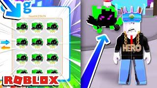 STRANGE GUY gives me OP HACKED PETS in PET SIMULATOR... (ROBLOX)