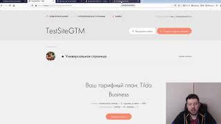 Установка GTM, и целей в Google Analytics и Метрике на Тильду