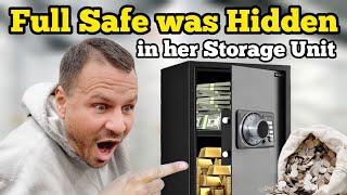 FULL SAFE WAS HIDDEN IN HER STORAGE UNIT