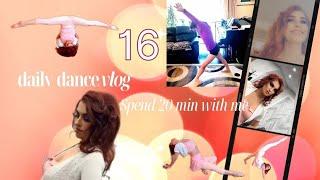 DAILY DANCE VLOG || DAY 16 || Broken Foot Recovery #purple #dancevideo #injuryrehab Nina Soyfer