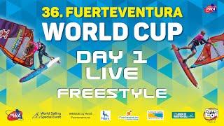 Day 1 - Fuerteventura Windsurf World Cup 2024 - Freestyle