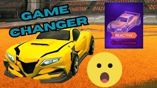 this car is GAME CHANGING | Reviewing the new Bumblebee car #rocketleague #youtubevideo #viral