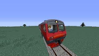 Обзор на пак ЭД4М для мода Immersive Railroading 1.9.1 в Майнкрафте 1.12.2