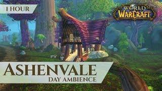 Vanilla Ashenvale - Day Ambience ASMR (1 hour, 4K, World of Warcraft Classic)