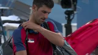 Djokovic Angry play | Smashes and throws the racquet