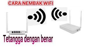 CARA NEMBAK WIFI TETANGGA PAKE ROUTER DENGAN BENAR @AntonInformasi