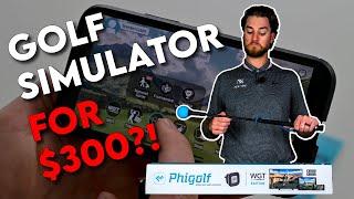 Golf Simulator For Any Living Room | PhiGolf Review