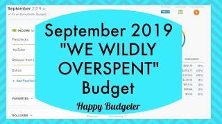 Recovering After Blowing the Budget | Happy Budgeter