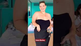 Kate Wasley  Curvy Plus Size Model Short Biography. #plussizemodel #curvymodel #curvyfashionmodel