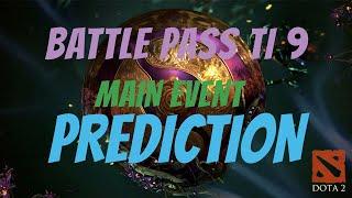 The International 2019 Battle Pass compendium Main Event predictions