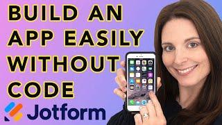 How To Build A Business App Without Any Coding – Easy No Code Drag & Drop App Builder - Jotform Apps