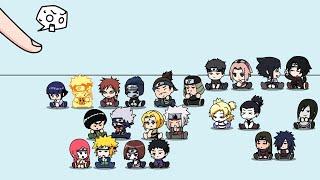 Naruto Characters vs Finger | Full