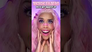 CUTE  or FAIL?  Tiktok Filters Pick My Makeup 