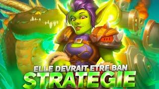 CETTE STRAT DEVRAIT ETRE BAN DU JEU | Maverick Hearthstone Battlegrounds