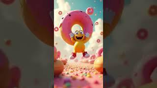 Smilo’s Donut Dive!  #kidsvideo #kindervideo #cartoon #cute #smilo #animation #viralshorts
