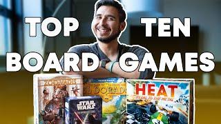 My Top 10 BEST Board Games of ALL TIME!