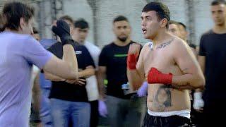 BOXEO CALLEJERO SIN GUANTES   | Gorra vs Roman | PFC