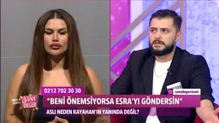 KAYAHAN ESRAYI STÜDYODAN KOVDU KALDIR KIÇINI YÜRÜ ASLI TOKADI VURDU SANA DEĞER ŞOK OLAY