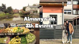 ALMANYA'DA EVİMİZİ BULDUK! | Boş Ev Turu, Market Alışverişi