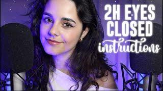 ASMR EYES CLOSED Follow my Instructions 2h Compilation