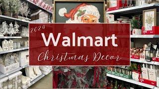 NEW WALMART CHRISTMAS DECOR 2024 // SHOP WITH ME // CHRISTMAS DECORATING IDEAS AND MUST HAVES