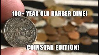 100+ Year Old Coinstar Find! Barber Dime Edition! You Wont Believe It!!!