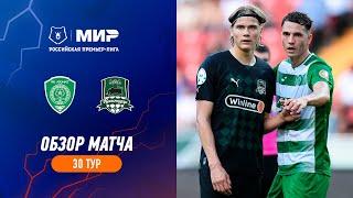 Highlights Akhmat vs FC Krasnodar (2-2) | RPL 2022/23