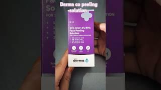 The darma co 30%AHA +2%BHA peeling solution #shortsfeed #darmaco #peeling #solution #skincareproduc