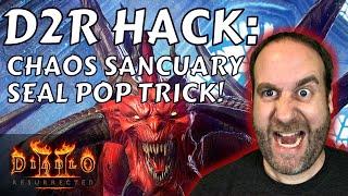 D2R Hack: Chaos Sanctuary Seal Pop Trick! High Runes! Diablo 2 Resurrected