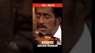 Sammy Davis Jr.’s  Roasts Archie Bunker So Hard! Funniest All In The Family Scene Ever!  #70sTV