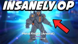 THIS *NEW* METAL KNIGHT (ARSENAL) IS INSANELY OP! *UPDATE 10* In Anime Adventures! Roblox