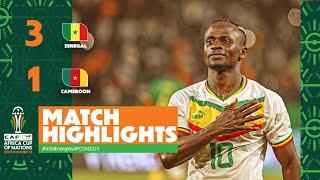 HIGHLIGHTS | Senegal  Cameroon #TotalEnergiesAFCON2023 - MD2 Group C