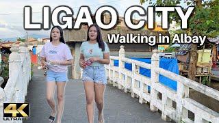 Walking LIGAO CITY Albay Philippines [4K]