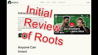 Review of Roots Real Estate Investing Platform