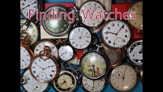 Finding vintage watches for restoration