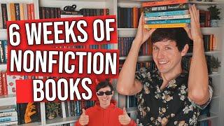 I READ 6 NONFICTION BOOKS IN 6 WEEKS