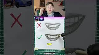 Как Нарисовать Зубы?
