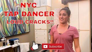 NYC TAP DANCER: AMAZING CRACKS! (Best NYC Chiropractic Adjustment)