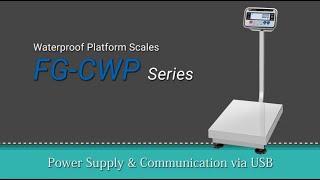 FG-CWP Series - Power Supply and Communication via USB